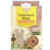 Cedar Rings Moth Repeller x 12