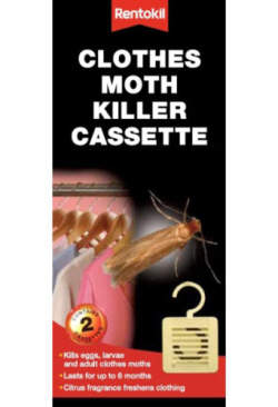 Rentokil Clothes Moth Killer Cassette ( pack of 2 units)
